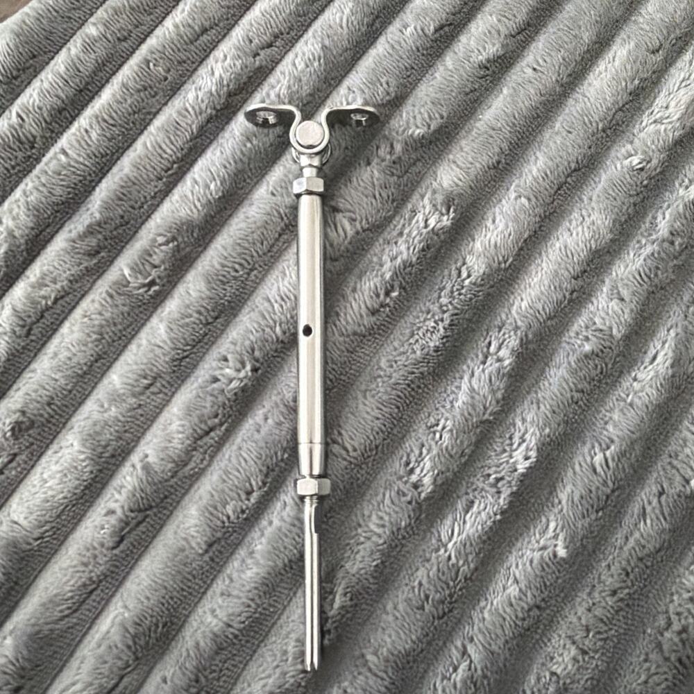 Swage Surface Mount Turnbuckle for 1/8" Cable Railings